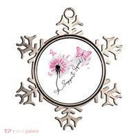 Breast Cancer Support Squad Pink Ribbon Warrior Ornament thumb 0