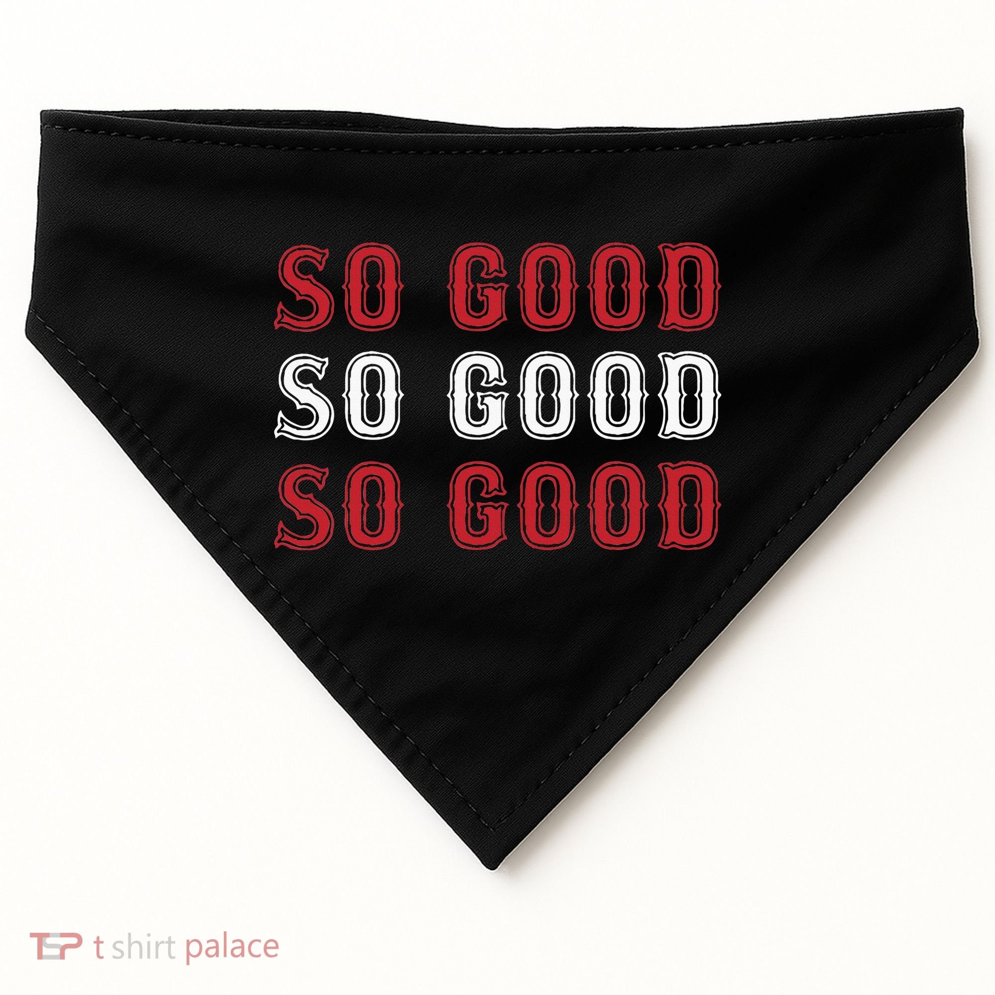 Boston Caroline So Good USA-Made Doggie Bandana