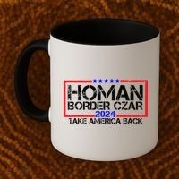 Border Czar Tom Homan Trump 47th President Elect Coffee Mug thumb 2
