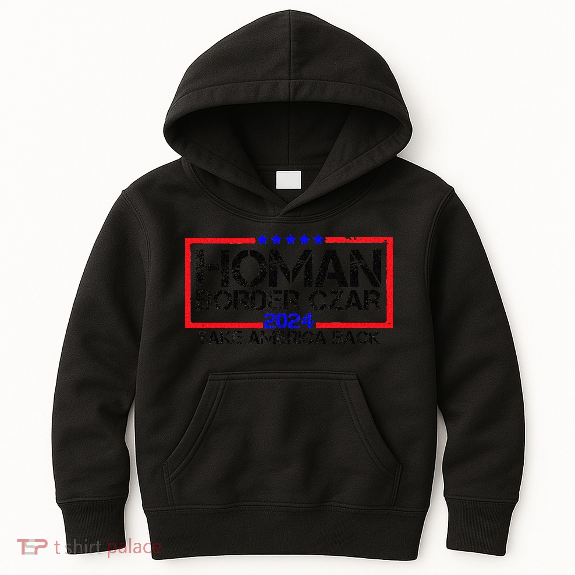 Border Czar Tom Homan Trump 47th President Elect Kids Hoodie