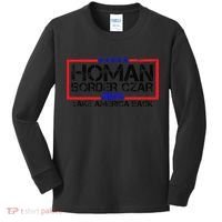 Border Czar Tom Homan Trump 47th President Elect Kids Long Sleeve Shirt thumb 0