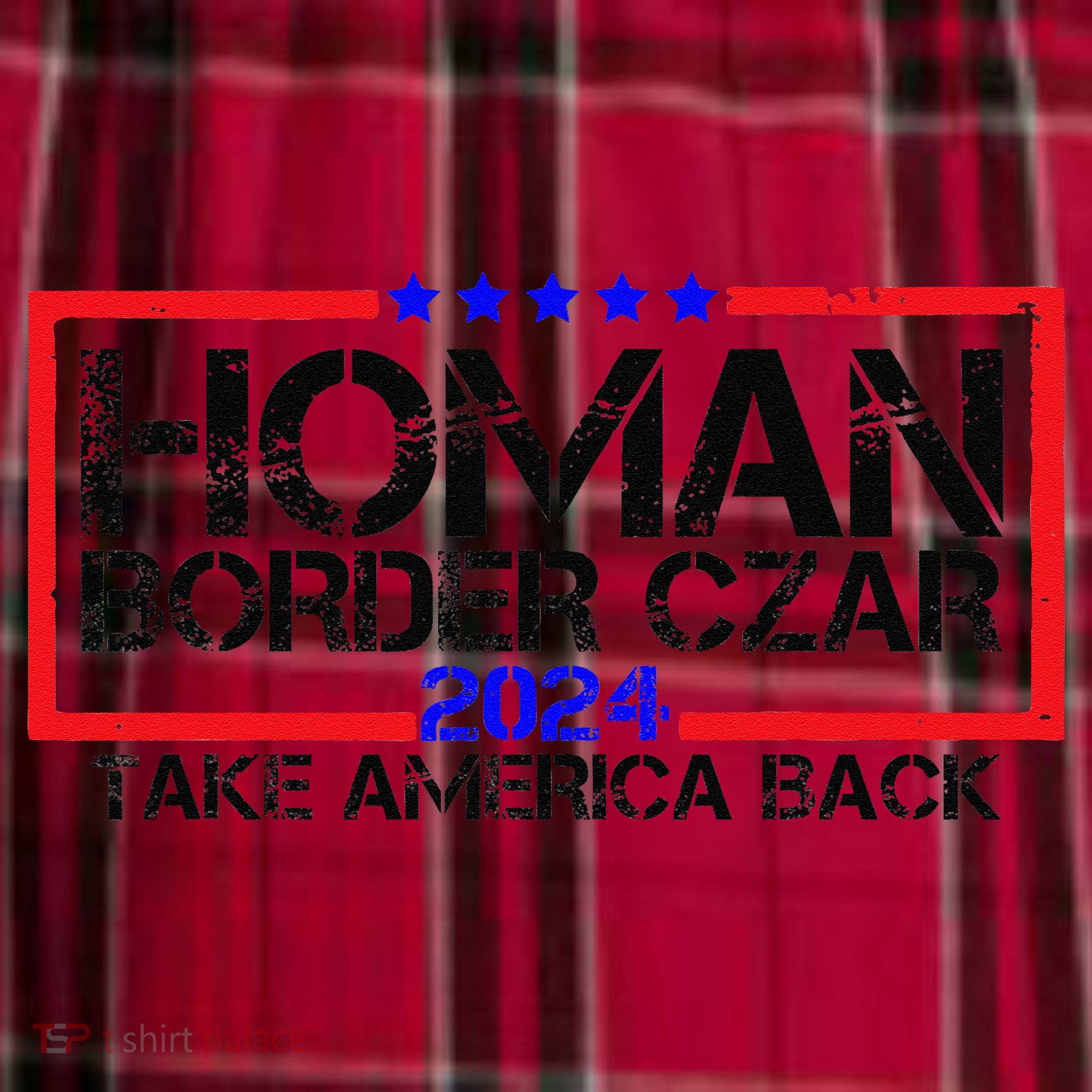 Border Czar Tom Homan Trump 47th President Elect Women's Flannel Plaid Pajama Pants