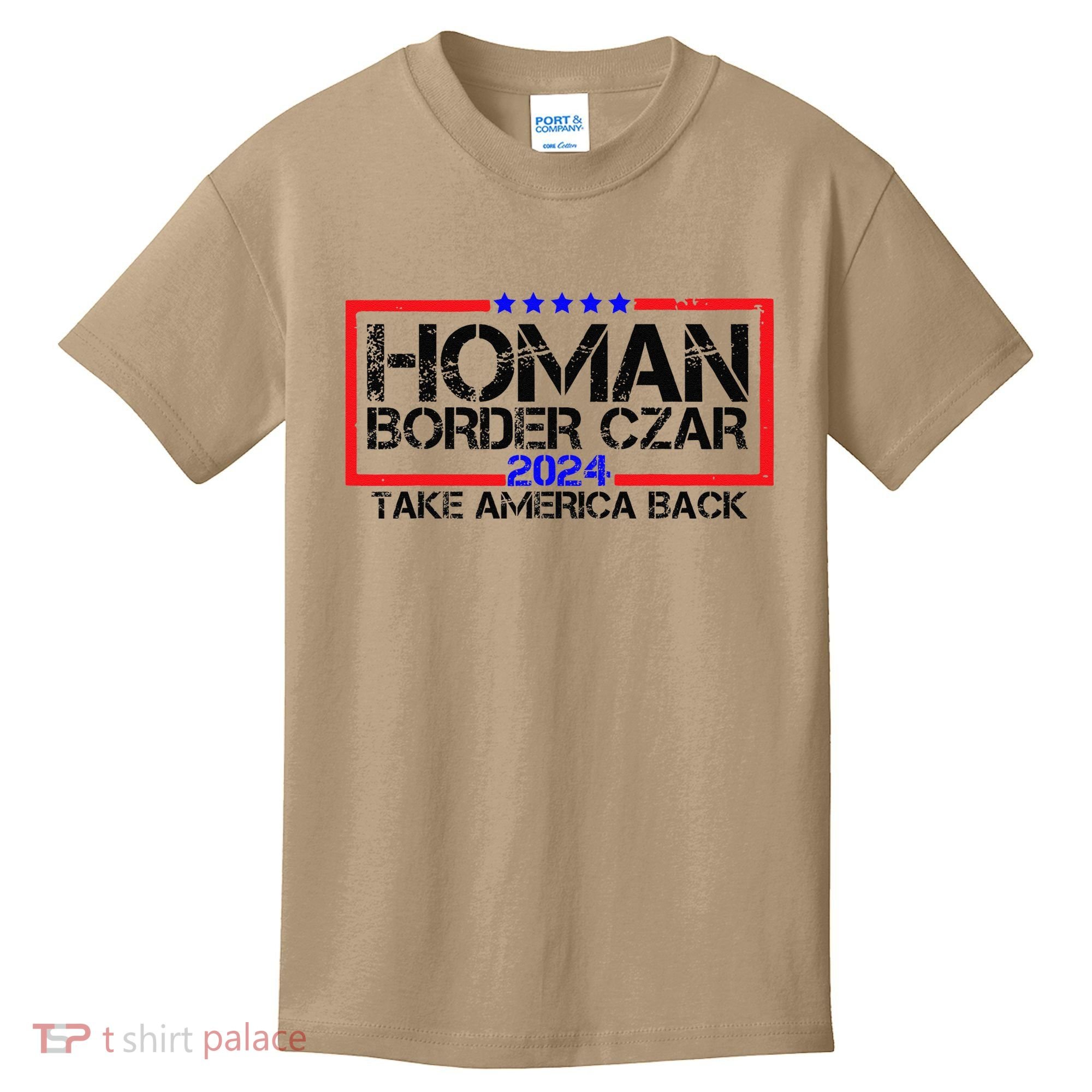 Border Czar Tom Homan Trump 47th President Elect Kids T-Shirt
