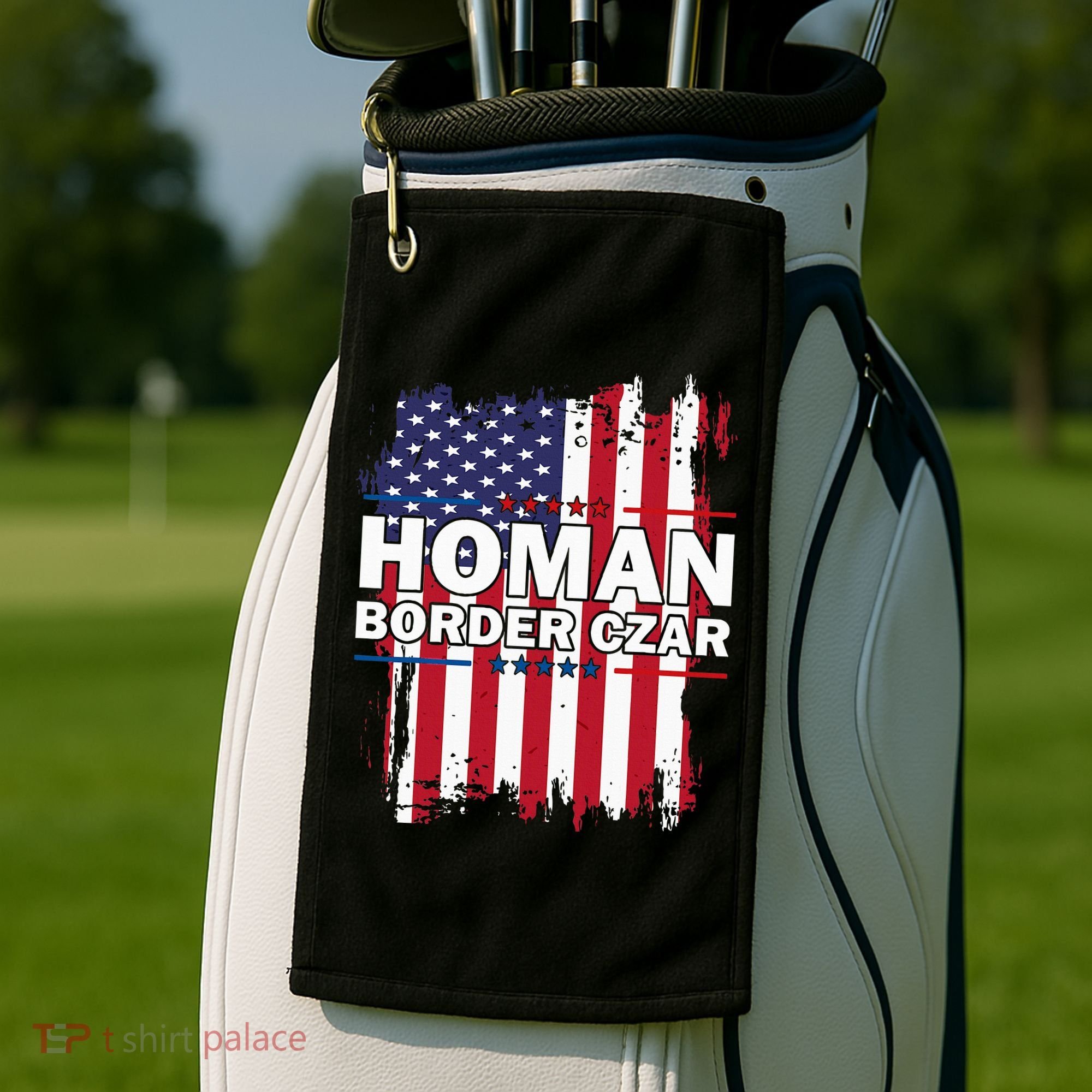 Border Czar Tom Homan Trump President Elect Maga Golf Towel