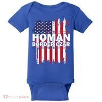 Border Czar Tom Homan Trump President Elect Maga Baby Bodysuit thumb 0