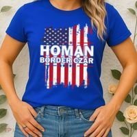 Border Czar Tom Homan Trump President Elect Maga Women's T-Shirt thumb 2