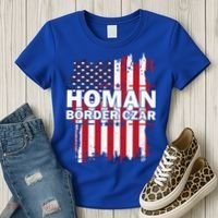 Border Czar Tom Homan Trump President Elect Maga Women's T-Shirt thumb 3
