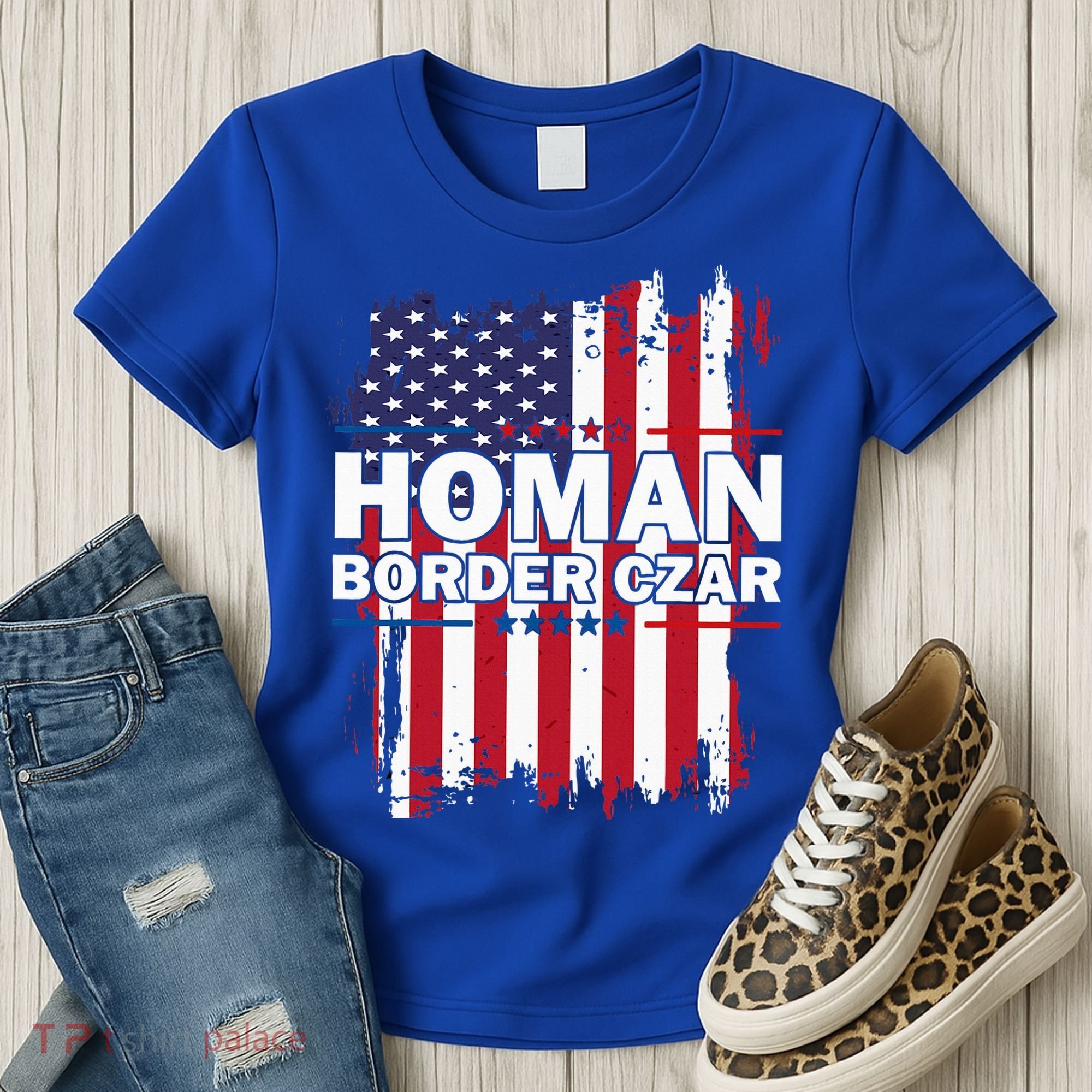 Border Czar Tom Homan Trump President Elect Maga Women's T-Shirt
