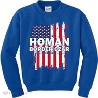 Border Czar Tom Homan Trump President Elect Maga Kids Sweatshirt thumb 0