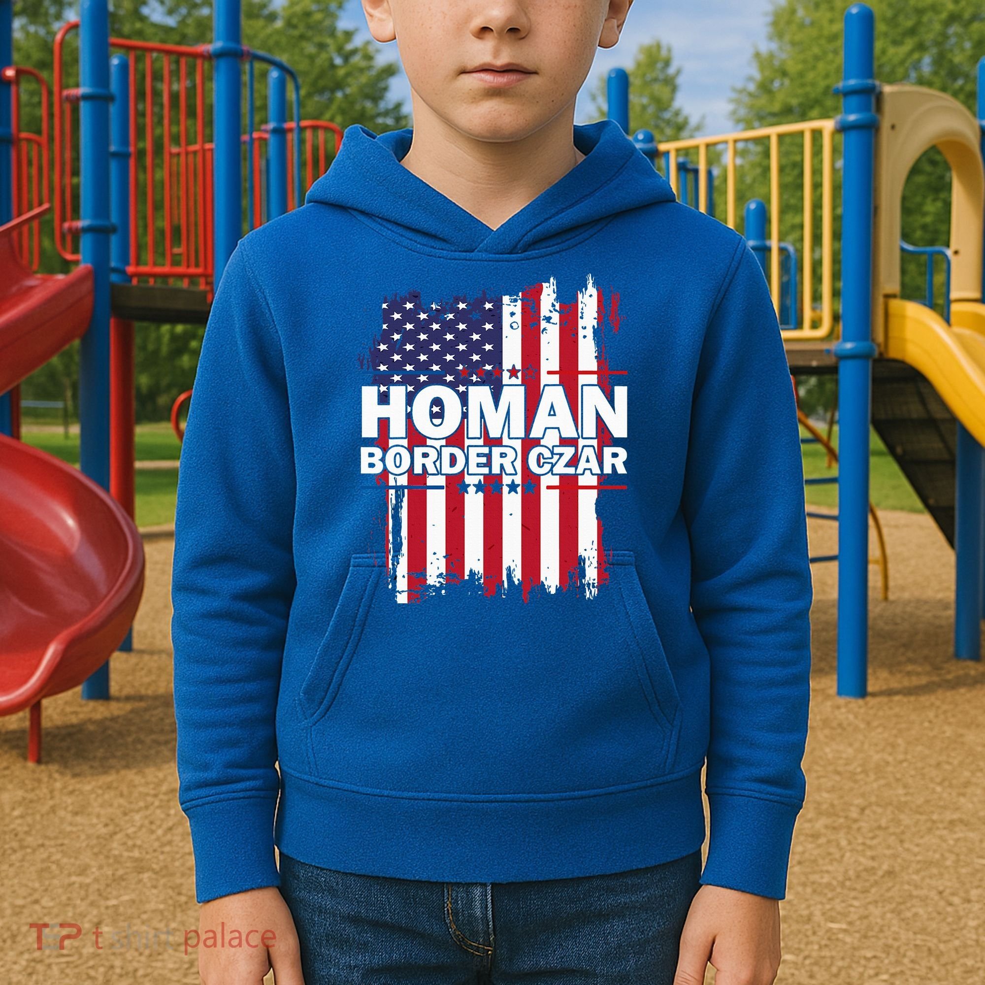 Border Czar Tom Homan Trump President Elect Maga Kids Hoodie