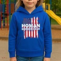 Border Czar Tom Homan Trump President Elect Maga Kids Hoodie thumb 3