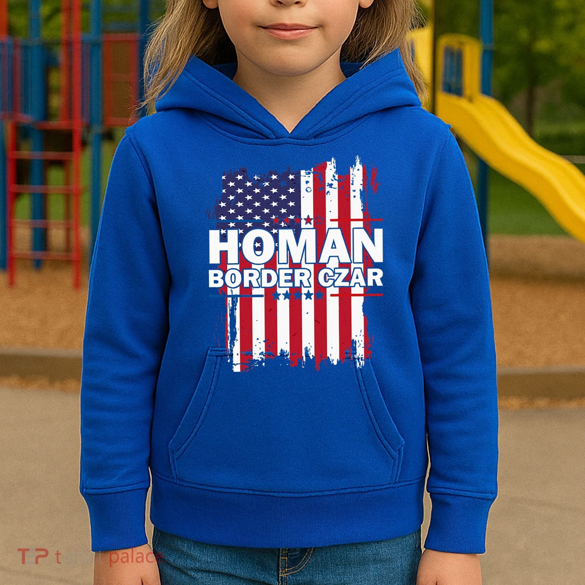Border Czar Tom Homan Trump President Elect Maga Kids Hoodie