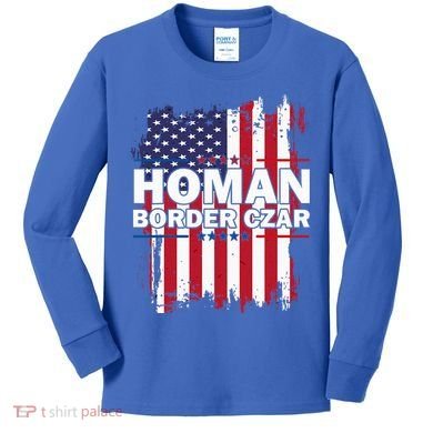 Border Czar Tom Homan Trump President Elect Maga Kids Long Sleeve Shirt
