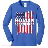Border Czar Tom Homan Trump President Elect Maga Kids Long Sleeve Shirt thumb 0