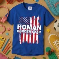 Border Czar Tom Homan Trump President Elect Maga Kids T-Shirt thumb 3