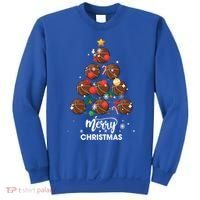Basketball Christmas Tree Xmas Gift For Basketball Players Gift Sweatshirt thumb 0