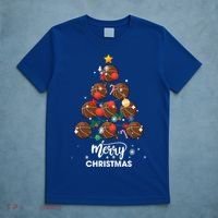 Basketball Christmas Tree Xmas Gift For Basketball Players Gift T-Shirt thumb 5