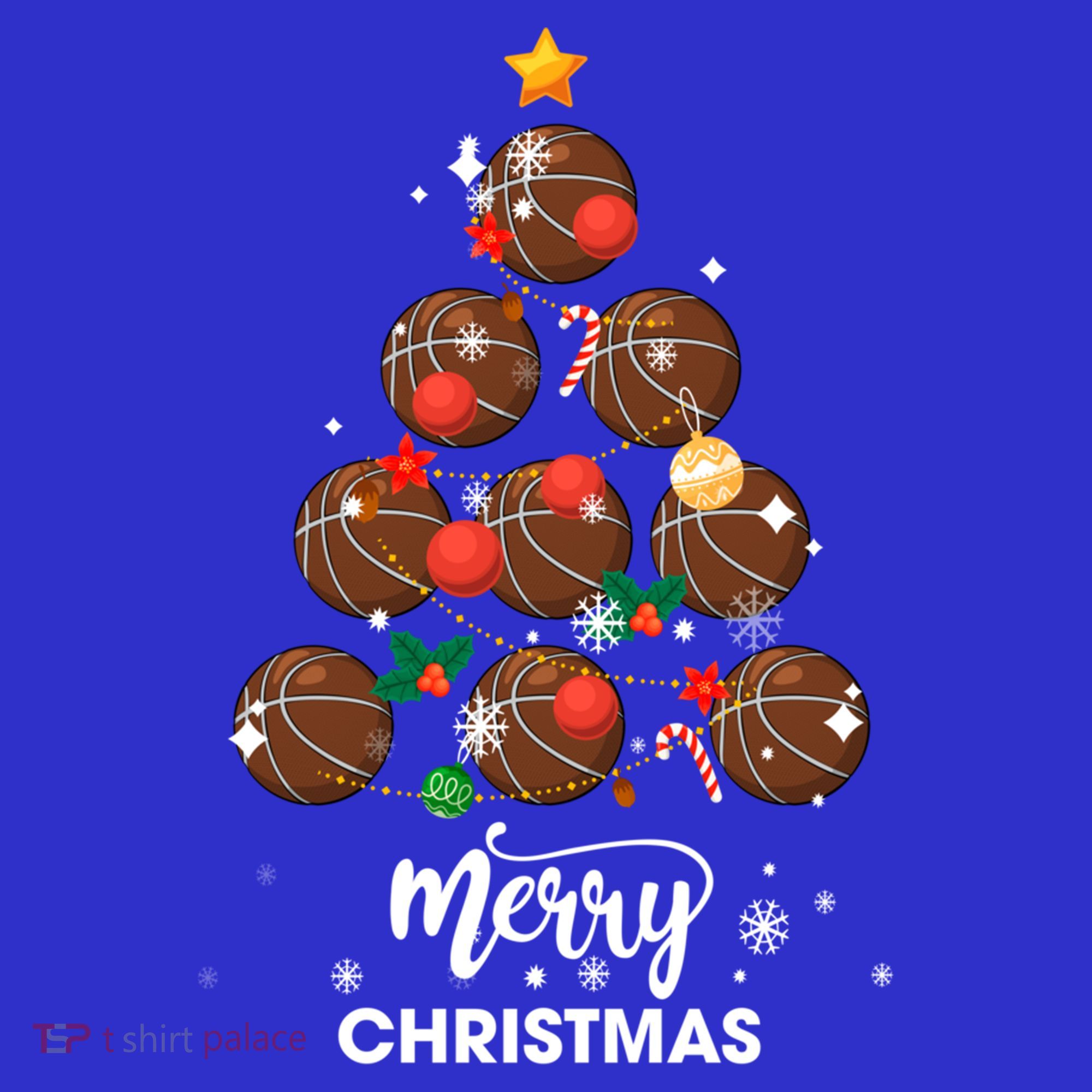 Basketball Christmas Tree Xmas Gift For Basketball Players Gift Women's Tank Top