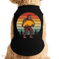 Bigfoot Carrying Taco Funny Cinco De Mayo Sasquatch Doggie Tank thumb 0