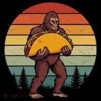 Bigfoot Carrying Taco Funny Cinco De Mayo Sasquatch Coffee Mug thumb 5