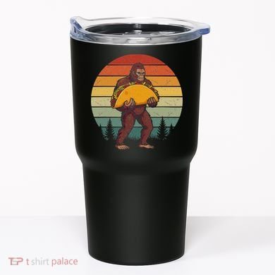 Bigfoot Carrying Taco Funny Cinco De Mayo Sasquatch Tumbler