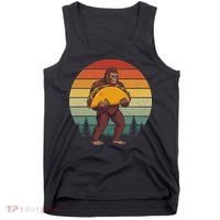 Bigfoot Carrying Taco Funny Cinco De Mayo Sasquatch Tank Top thumb 0