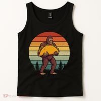 Bigfoot Carrying Taco Funny Cinco De Mayo Sasquatch Tank Top thumb 2