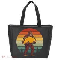 Bigfoot Carrying Taco Funny Cinco De Mayo Sasquatch Tote Bag thumb 0