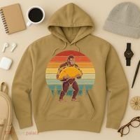 Bigfoot Carrying Taco Funny Cinco De Mayo Sasquatch Hoodie thumb 3