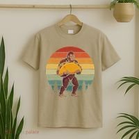 Bigfoot Carrying Taco Funny Cinco De Mayo Sasquatch T-Shirt thumb 2