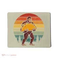 Bigfoot Carrying Taco Funny Cinco De Mayo Sasquatch Mousepad thumb 0