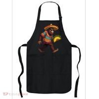 Bigfoot Carrying Taco Funny Cinco De Mayo Sasquatch Apron thumb 0