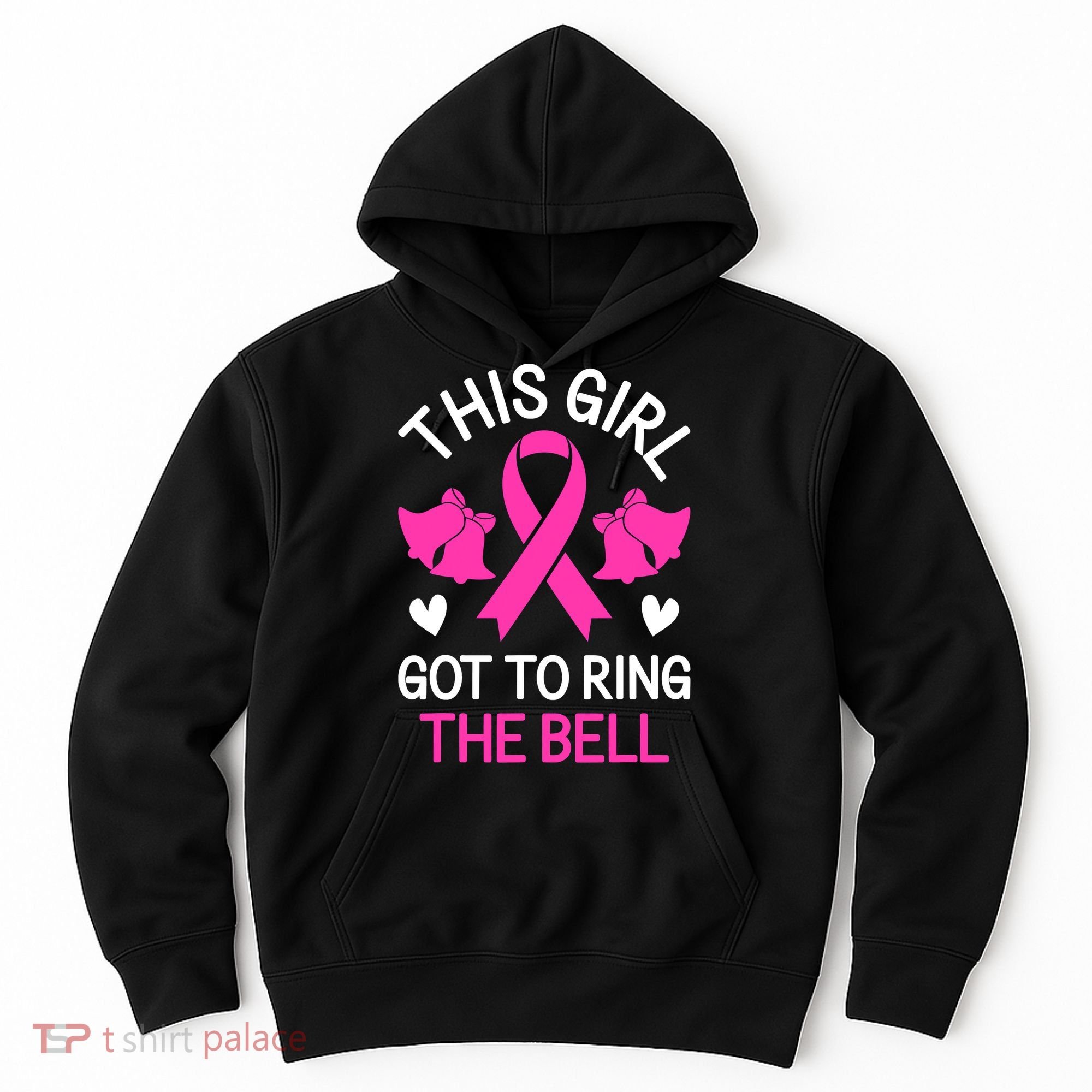 Breast Cancer This Girl Got To Ring The Bell Chemo Grad Hoodie
