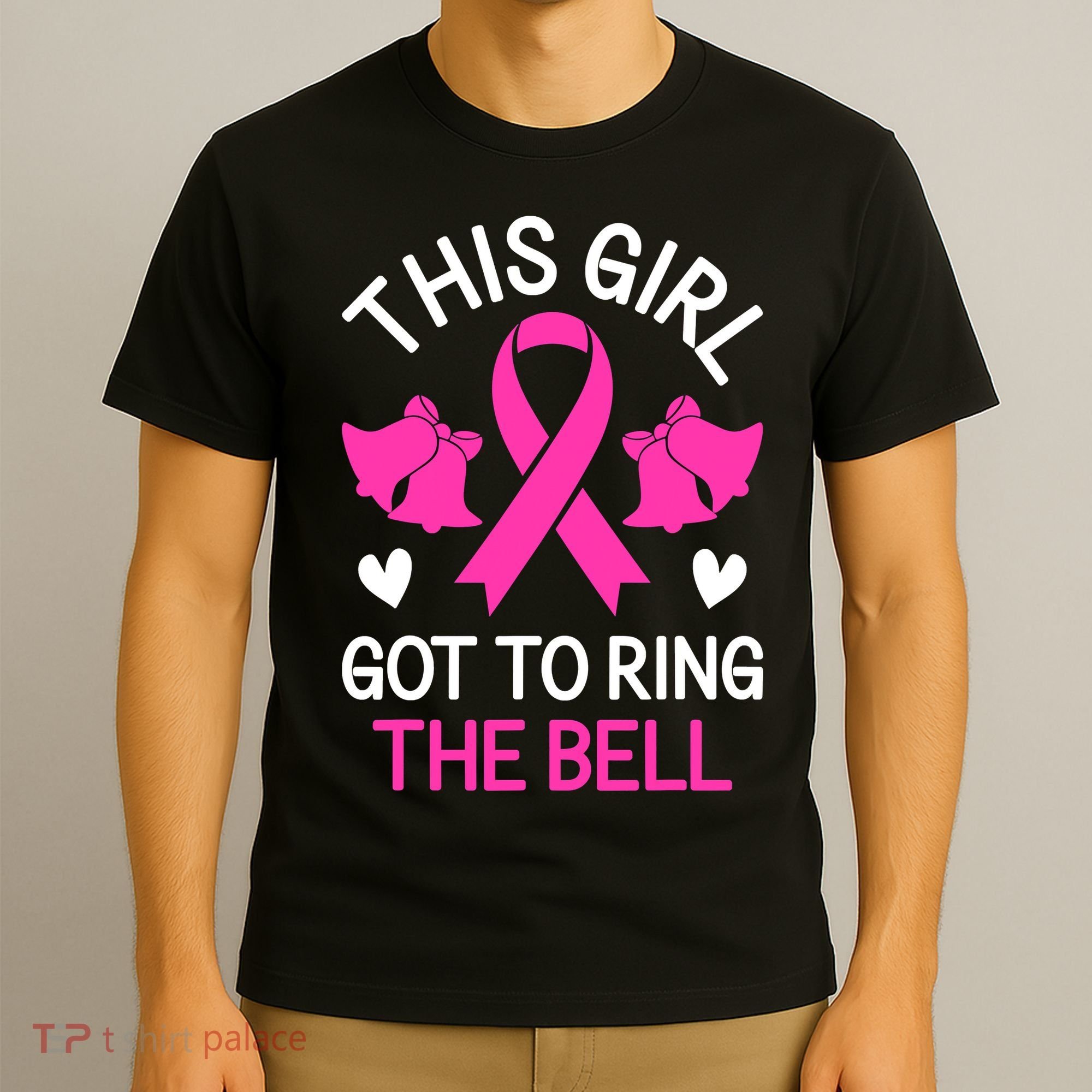 Breast Cancer This Girl Got To Ring The Bell Chemo Grad T-Shirt