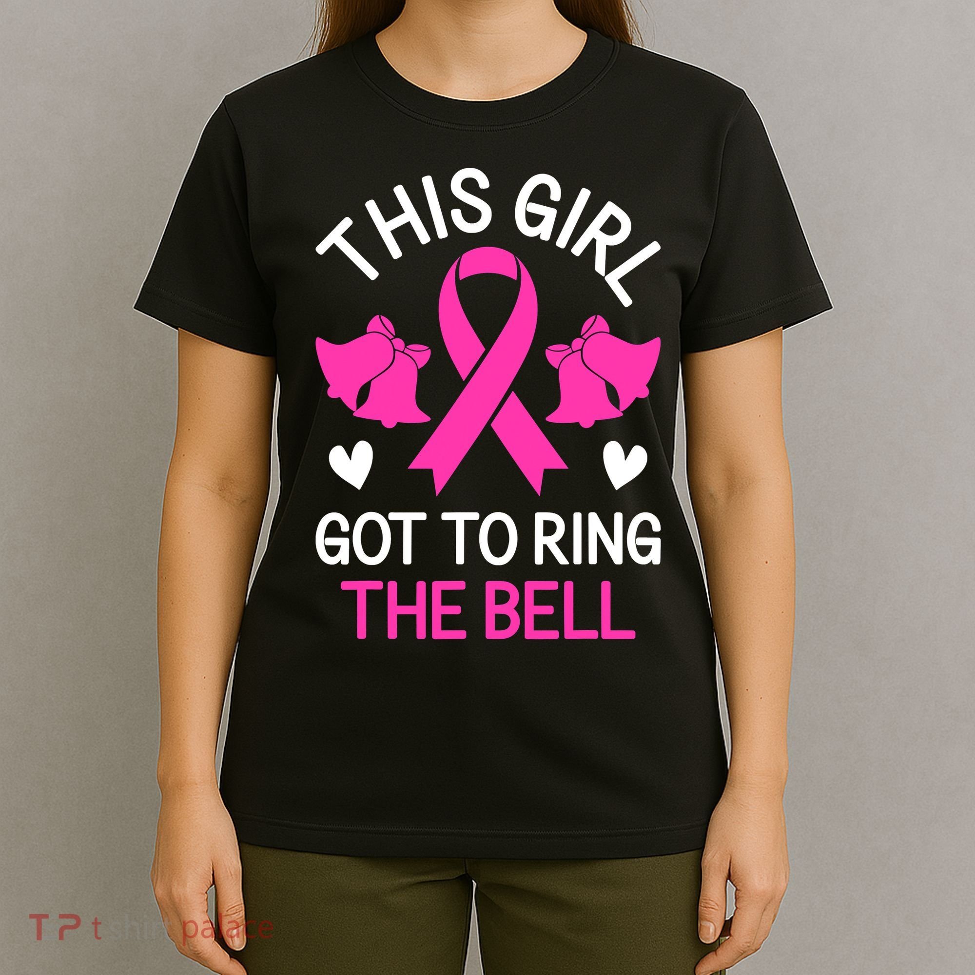 Breast Cancer This Girl Got To Ring The Bell Chemo Grad T-Shirt