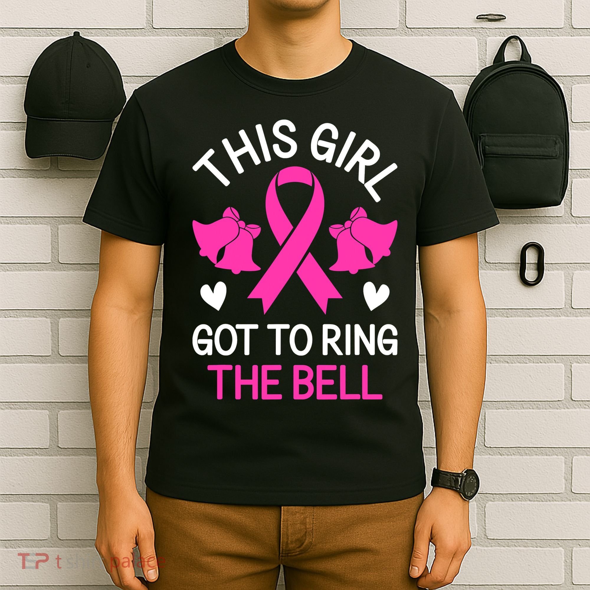 Breast Cancer This Girl Got To Ring The Bell Chemo Grad T-Shirt