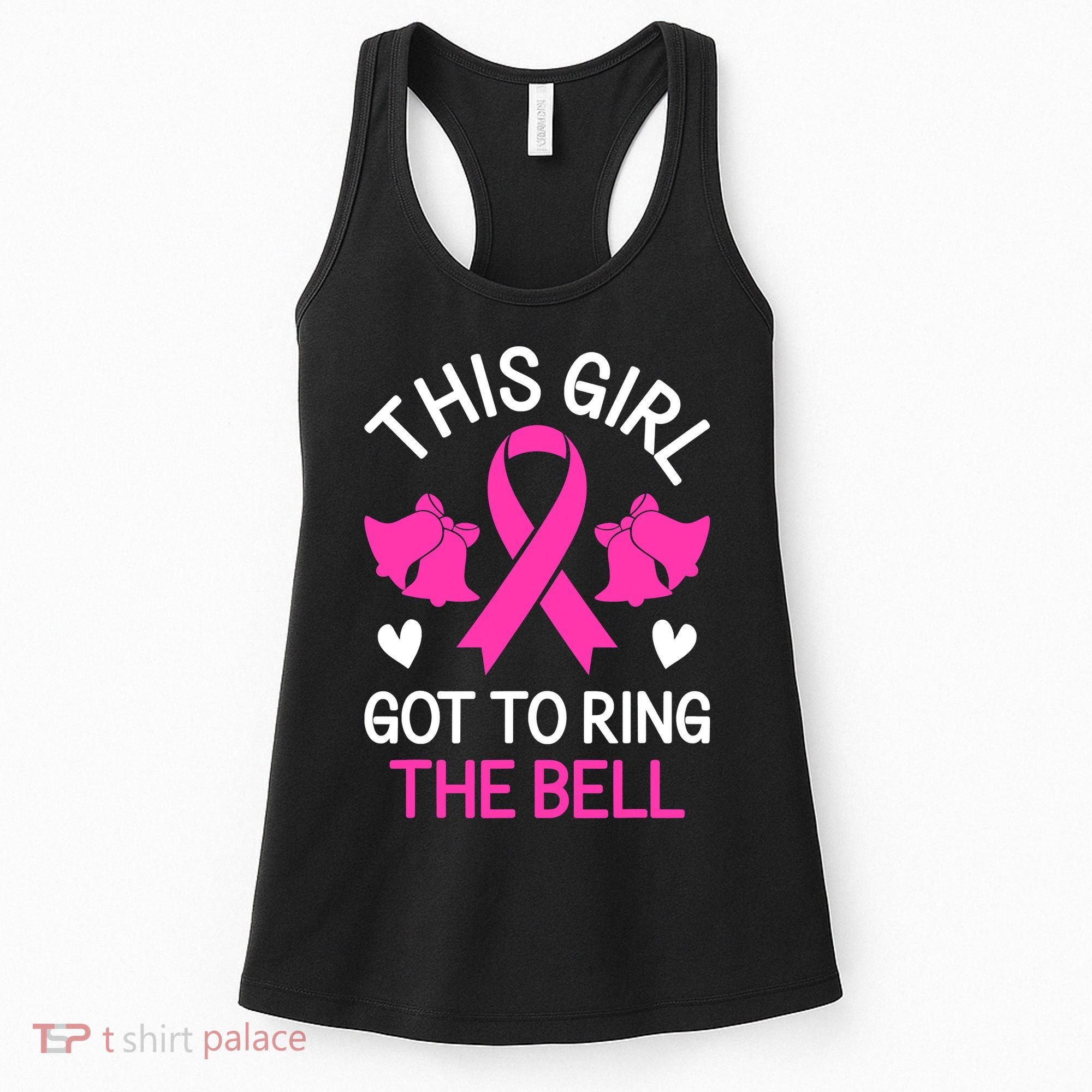 Breast Cancer This Girl Got To Ring The Bell Chemo Grad Women's Tank Top