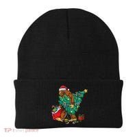 Bigfoot Christmas Tree Lights Xmas Beanie thumb 0