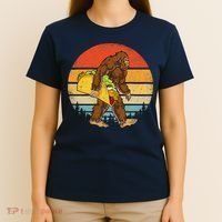 Bigfoot Carrying Taco Funny Cinco De Mayo Sasquatch T-Shirt thumb 4