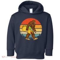 Bigfoot Carrying Taco Funny Cinco De Mayo Sasquatch Toddler Hoodie thumb 0
