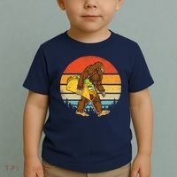 Bigfoot Carrying Taco Funny Cinco De Mayo Sasquatch Toddler T-Shirt thumb 2