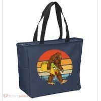 Bigfoot Carrying Taco Funny Cinco De Mayo Sasquatch Tote Bag thumb 2