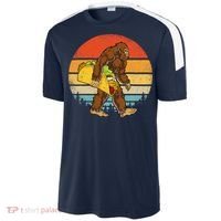 Bigfoot Carrying Taco Funny Cinco De Mayo Sasquatch Sport-Tek Competitor United Soccer Jersey thumb 2