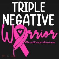 Breast Cancer Triple Negative Warrior Pink Ribbon Awareness Mousepad thumb 1