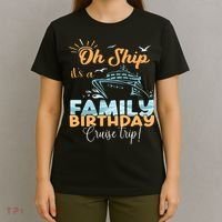 Birthday Cruise Trip Family Matching Family T-Shirt thumb 4