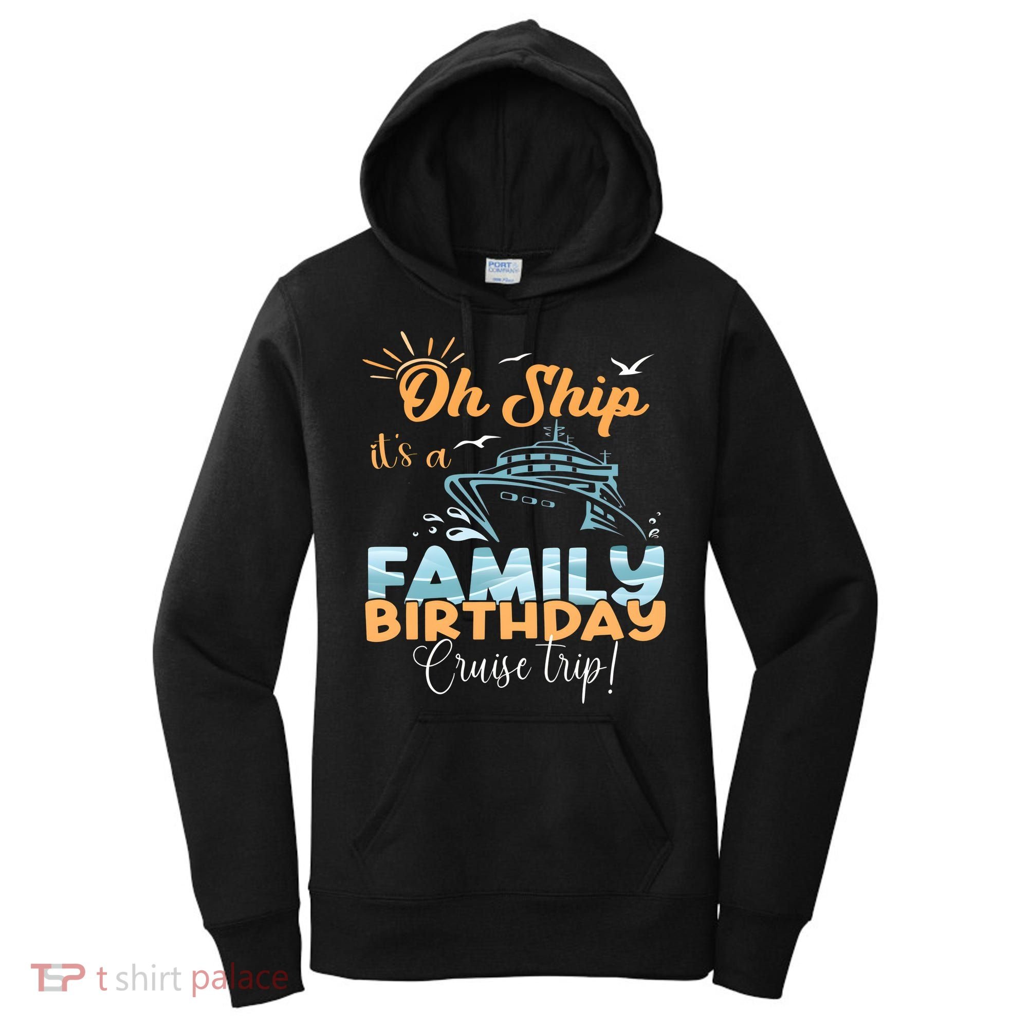 Birthday Cruise Trip Family Matching Family Women's Hoodie
