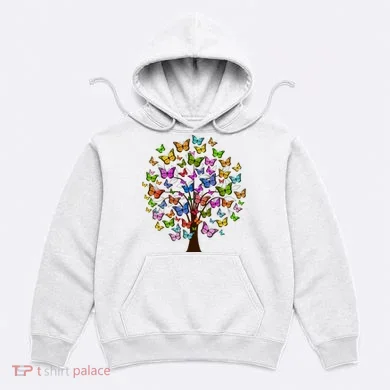Butterfly Colorful Tree Hoodie