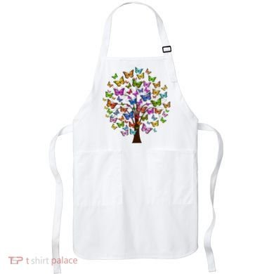 Butterfly Colorful Tree Apron