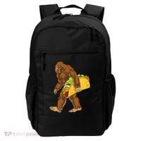 Bigfoot Carrying Taco Funny Cinco De Mayo Sasquatch Funny Backpack thumb 0