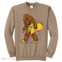 Bigfoot Carrying Taco Funny Cinco De Mayo Sasquatch Funny Sweatshirt thumb 0